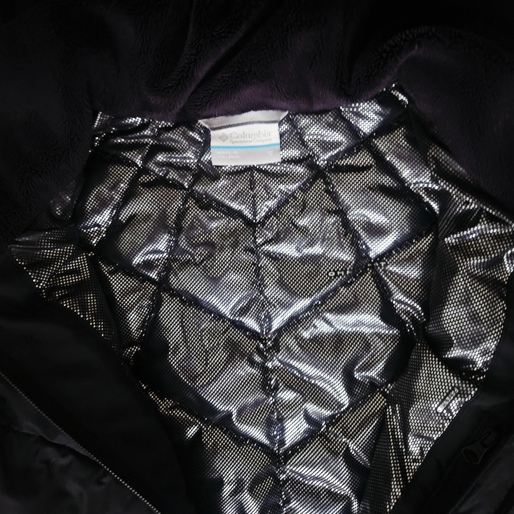 Columbia Women's Black Hooded Omni Heat Jacket - Picture 4 of 6